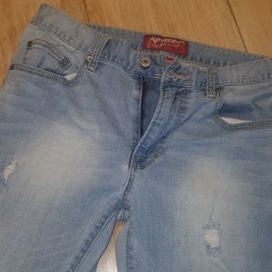 Mens/Junior's Arizona Flex Skinny Jeans Distressed